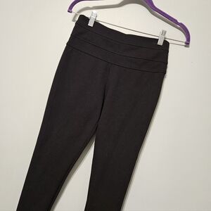 Rewind Black Ponte Knit Leggings